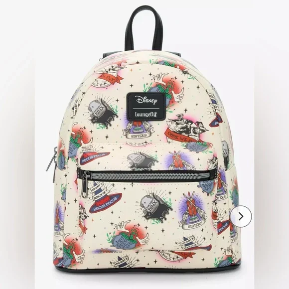 Loungefly Disney Hocus Pocus mini Backpack and Wallet set - Picture 2 of 10